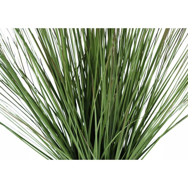 White Green 21-Inch Grass Indoor Table Potted Decorative Green Grass Artificial Plant, image 4